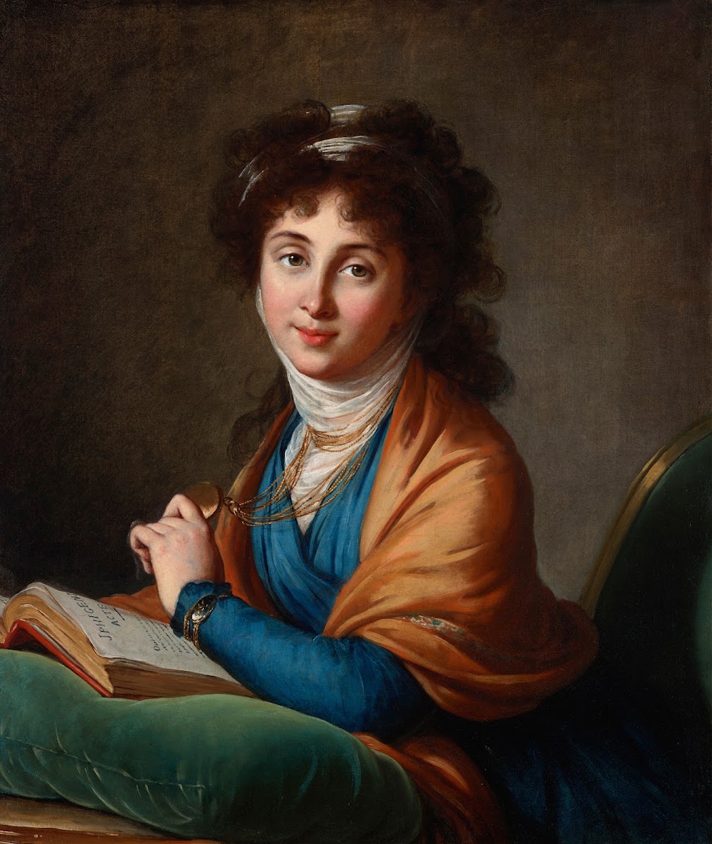 Portrait of Natalia Zakharovna Kolycheva née Hitrovo 1799