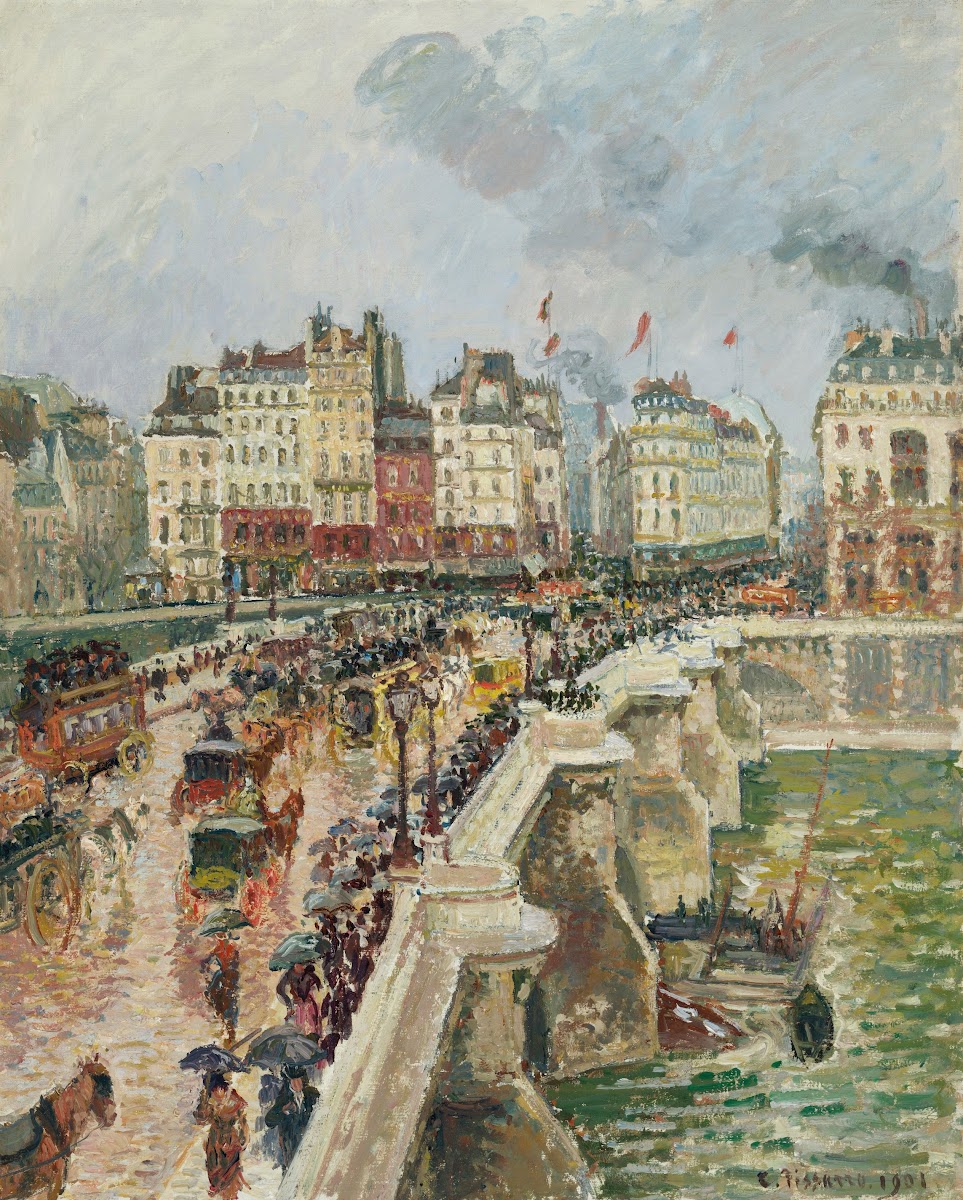 Le Pont Neuf après midi de pluie 1901