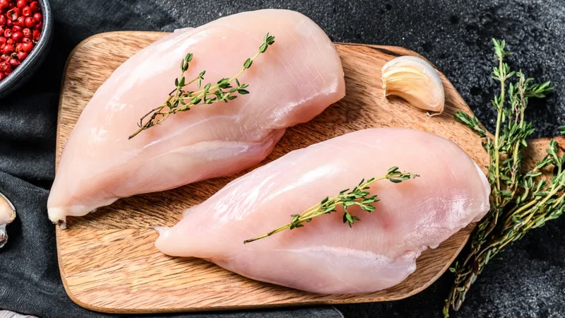 Ức gà cung cấp nguồn protein chất lượng cao với lượng chất béo tương đối thấp