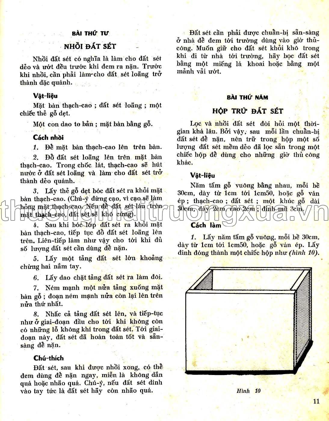 Thủ công lớp nhì, lớp nhất (1965) - Trang 10
