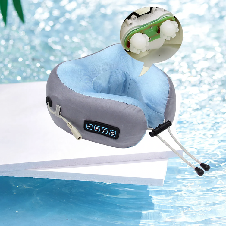 Electric Neck Massage Pillow with USB Charging