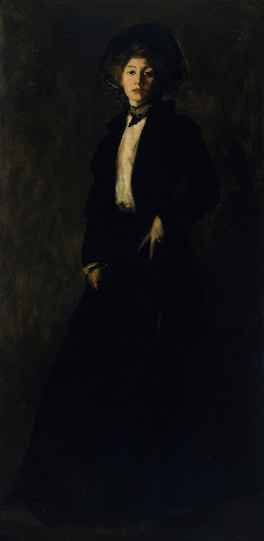 Young Woman in Black 1902
