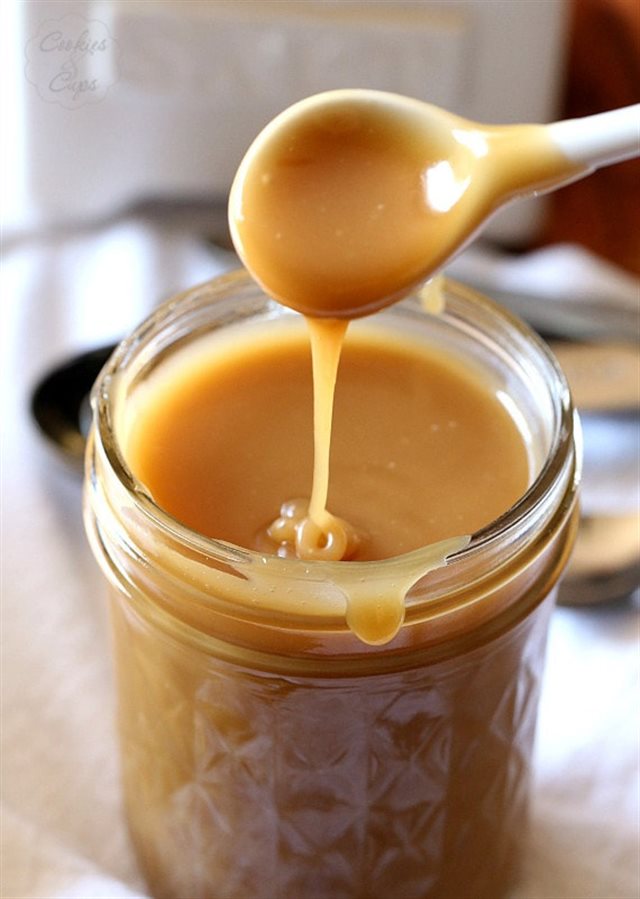 Sốt Caramel Bằng Lò Vi Sóng