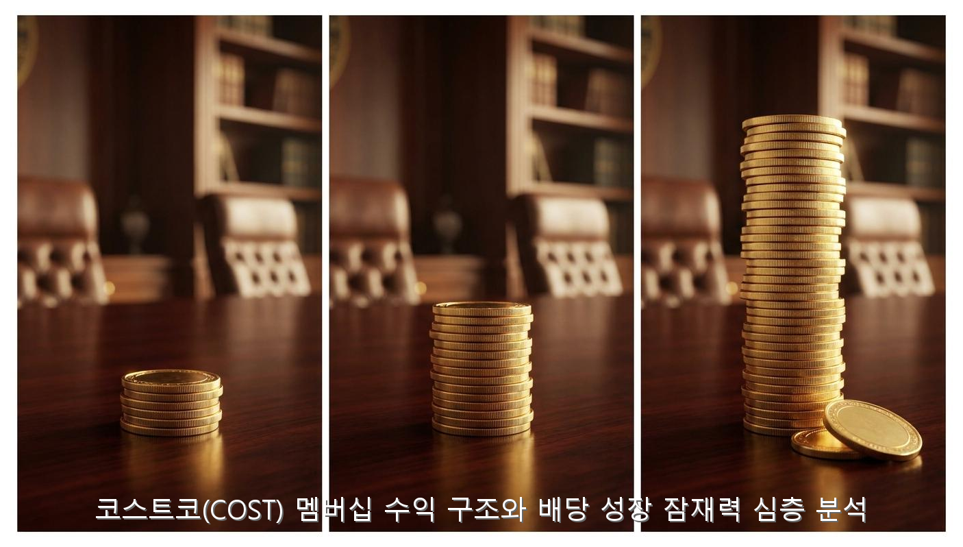 코스트코(COST) 멤버십 수익 구조와 배당 성장 잠재력 심층 분석 핵심 안내 및 분석 인포그래픽 (4)