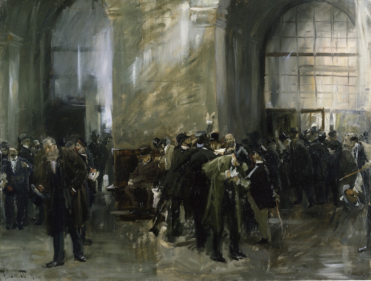 In the Stock Exchange 1891