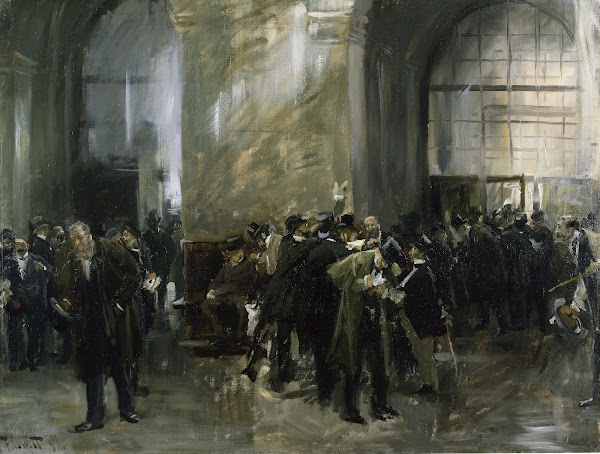 In the Stock Exchange 1891