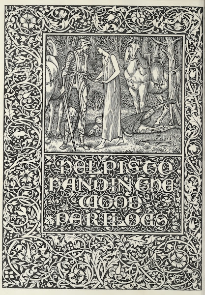 The well at the worlds end  Help is to hand in the wood perilous 1896