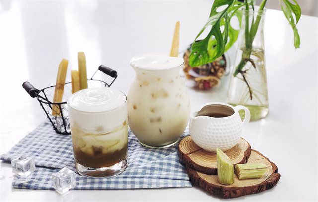 Nước Mía Sữa Tươi Macchiato