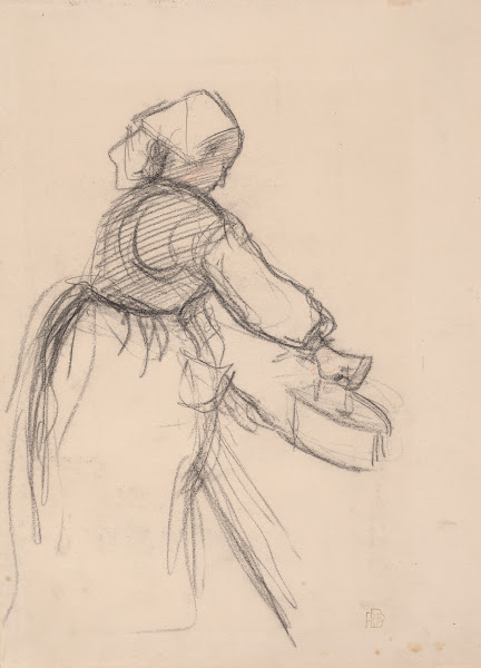 Woman Ironing ca 1895