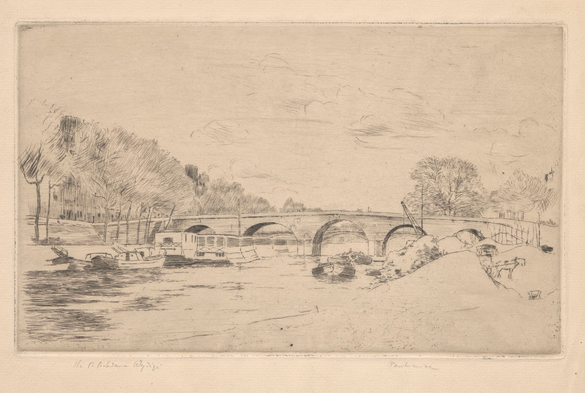 Pont Marie in Paris state II 1903