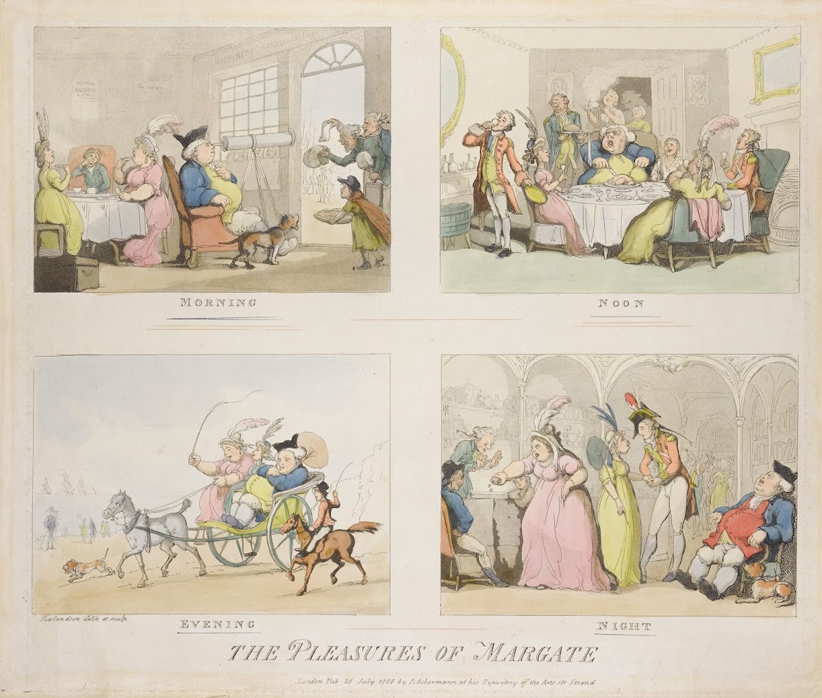 The pleasures of Margate 1800