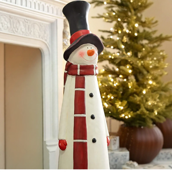 Weihnachts-Wichtelfigur aus Kunstharz