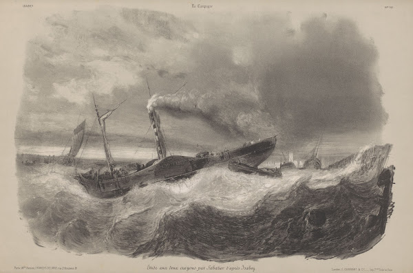 Steamboat In The Storm 1844 1854