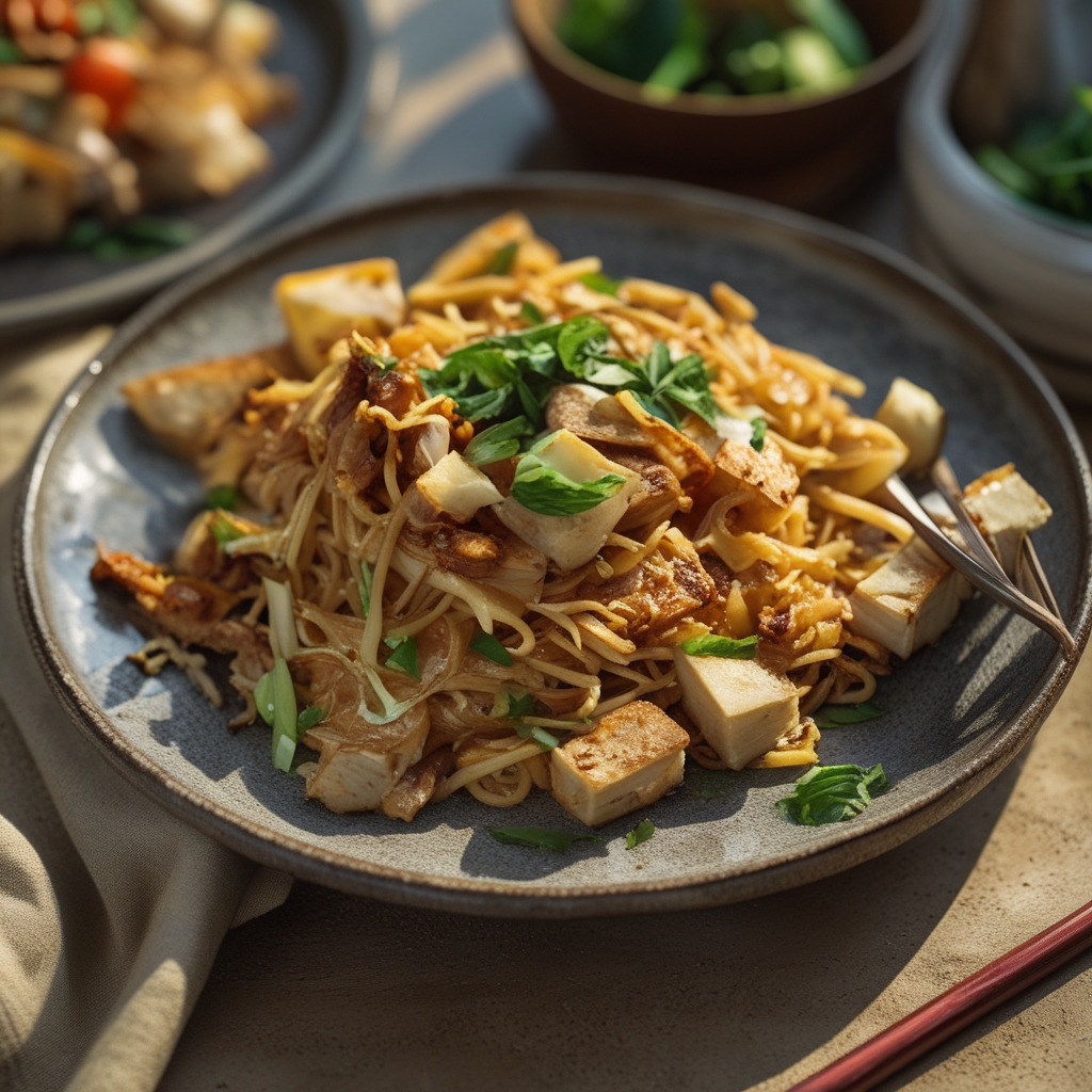 Street Style Thai Drunken Noodles - Easy Homemade Spicy Stir-Fry Recipe