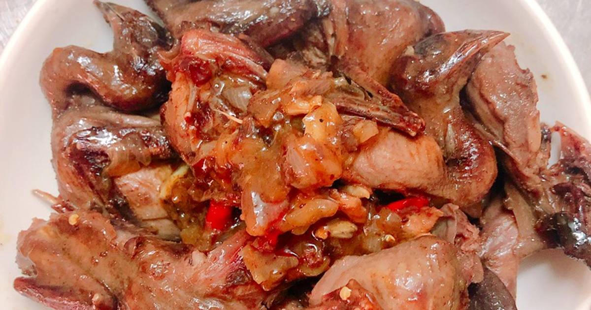 Chim cút chiên bơ tỏi