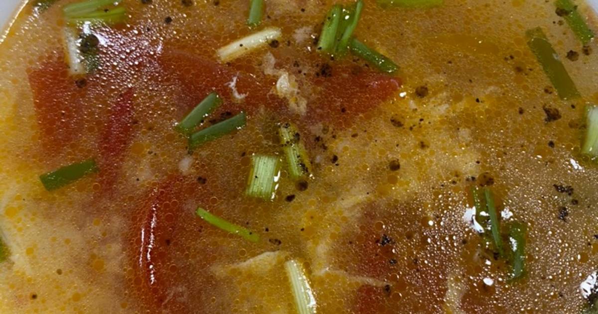 Canh trứng (canh vân mây)