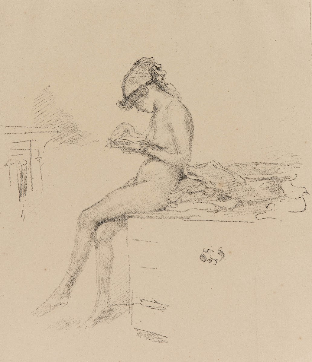 The Little Nude Model Reading 1889 1890