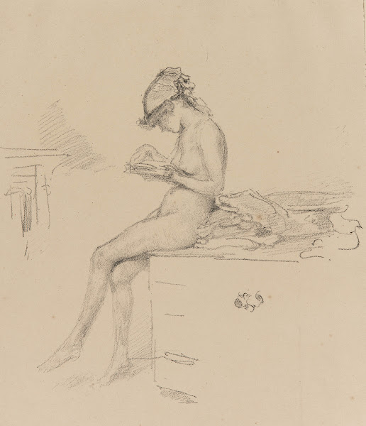 The Little Nude Model Reading 1889 1890