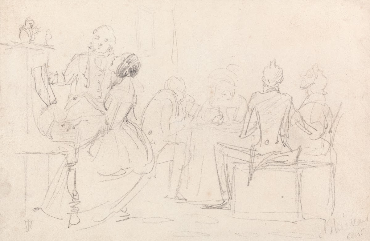 An Evening Party 1846