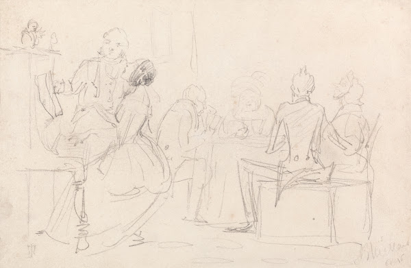 An Evening Party 1846