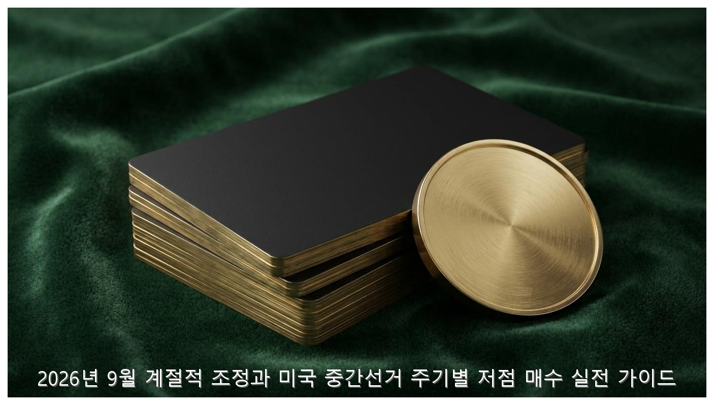 2026년 9월 계절적 조정과 미국 중간선거 주기별 저점 매수 실전 가이드 핵심 안내 및 분석 인포그래픽 (6)