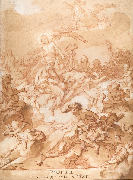 An Allegory Comparing Music and Poetry 1740