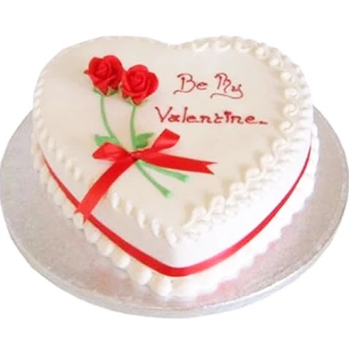 Icing Heart Cake