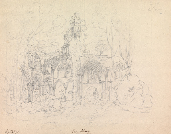 Netley Abbey Hampshire England 1791