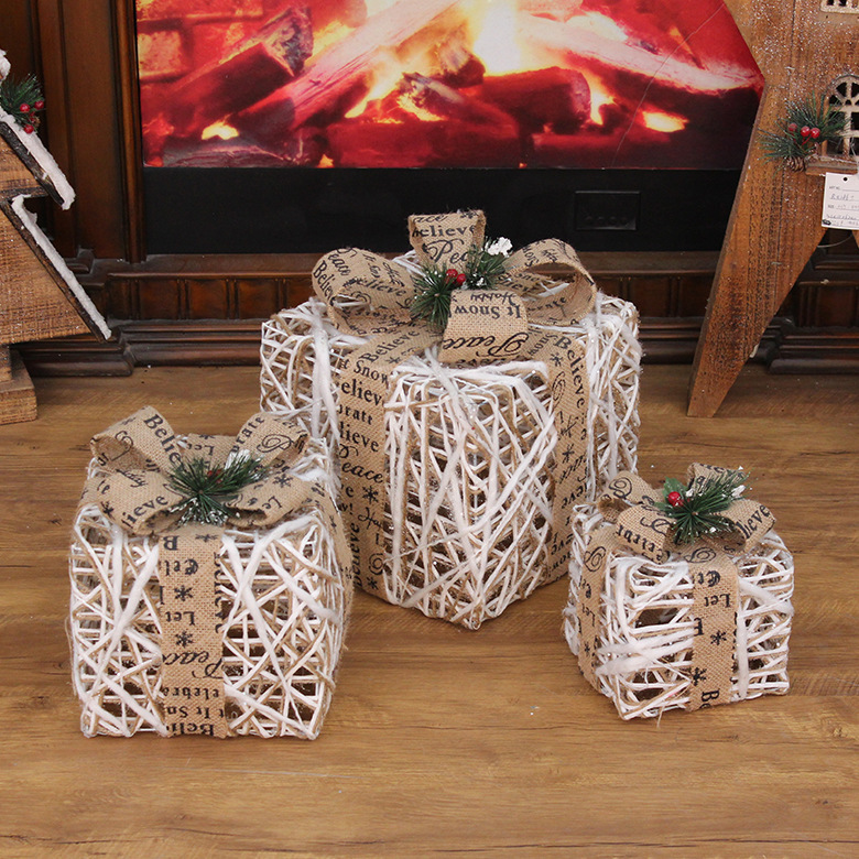 LED Gift Box Set, 3-piece