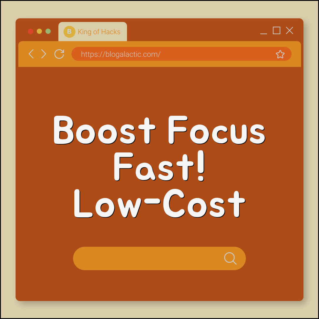 Low-cost home upgrades for better focus (plants, lighting)