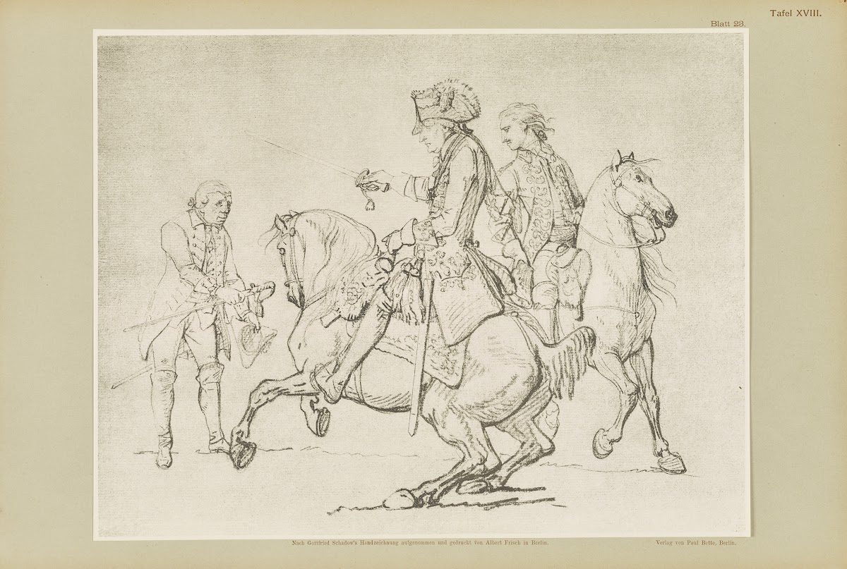 Handzeichnungen von Gottfried Schadow Pl18 1886