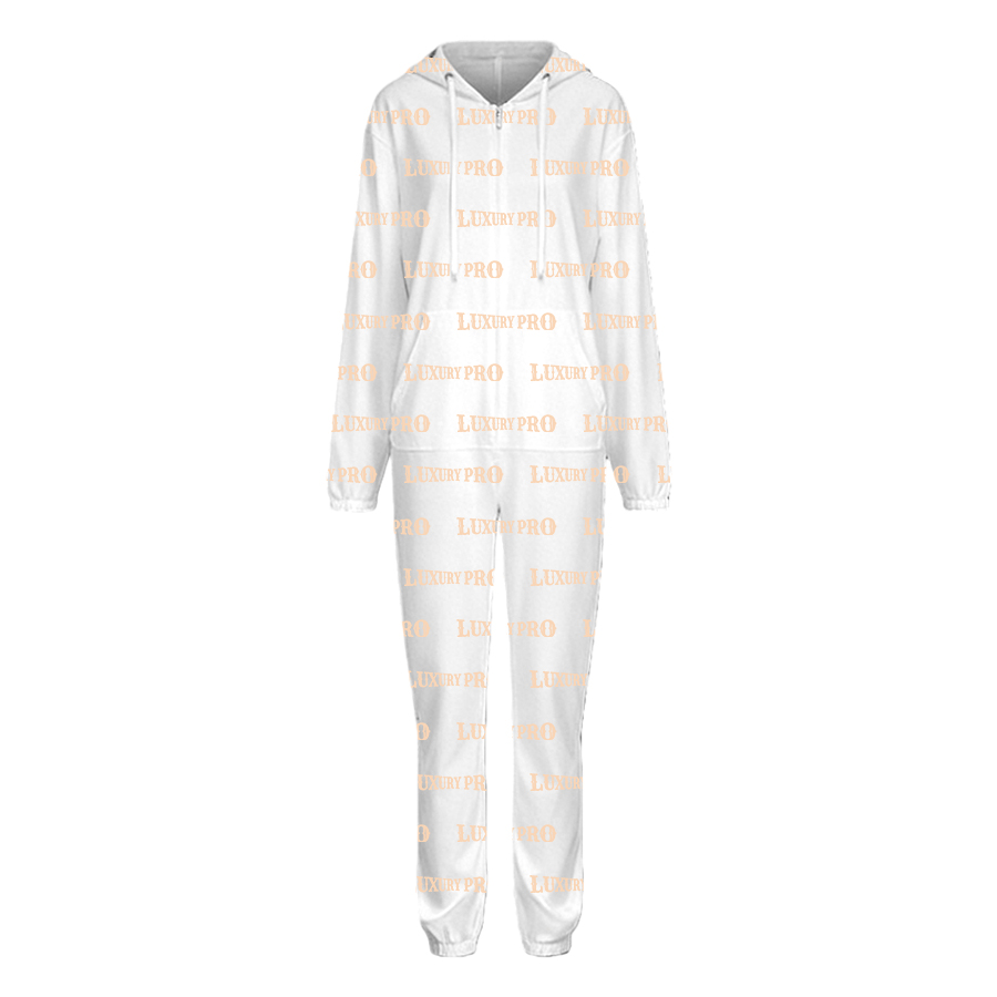 AOP Micro Fleece Milk Silk One-Piece Pajama