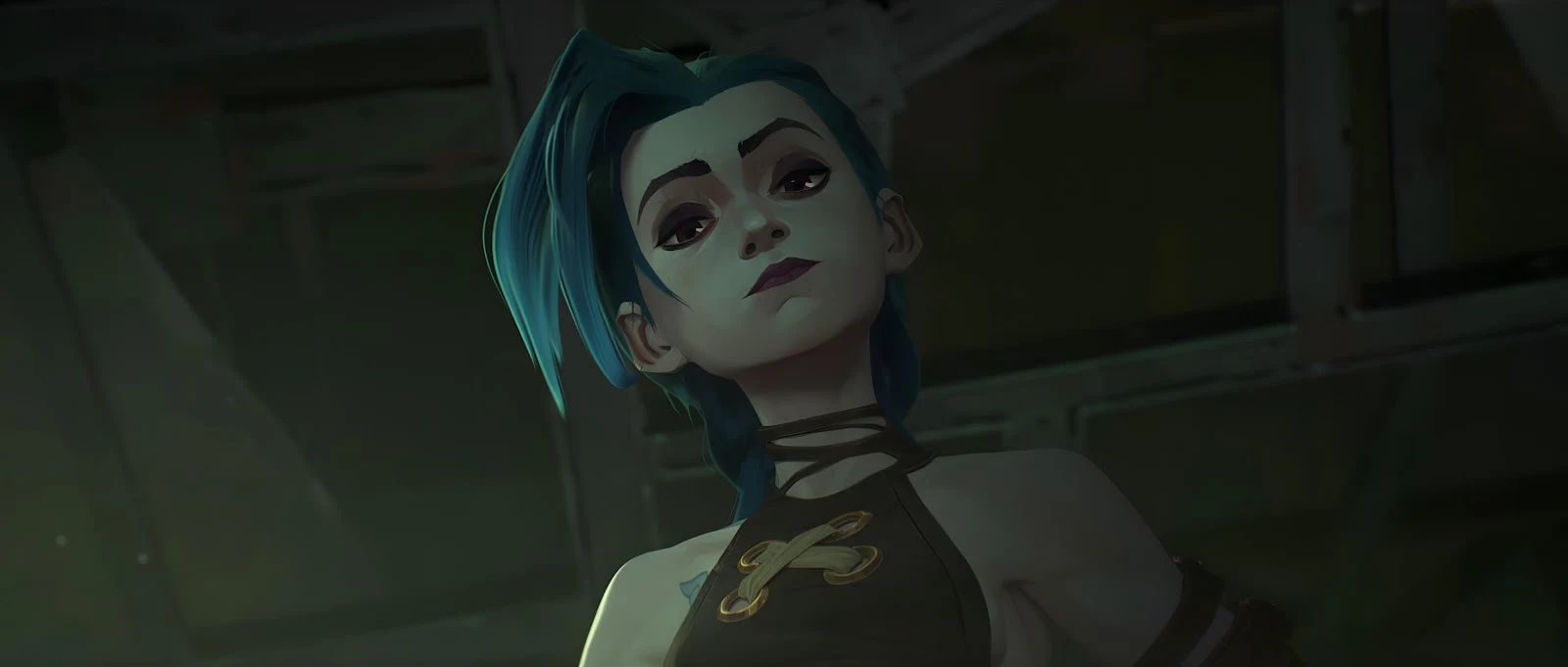 Arcane, Jinx, League Of Legends, Netflix 5K Wallpaper Background (7680x3267)
