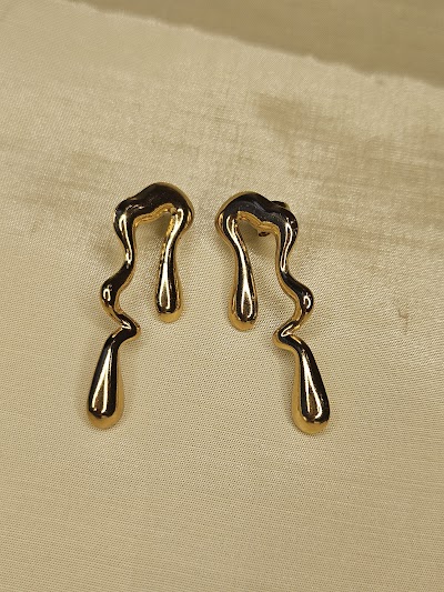 Asymetrical Drop Earring
