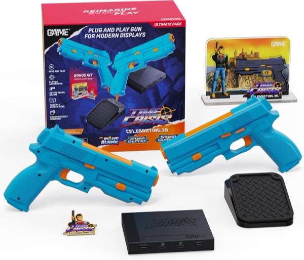 Aim-Trak Lightgun con Sensor IR y Módulo de Retroceso