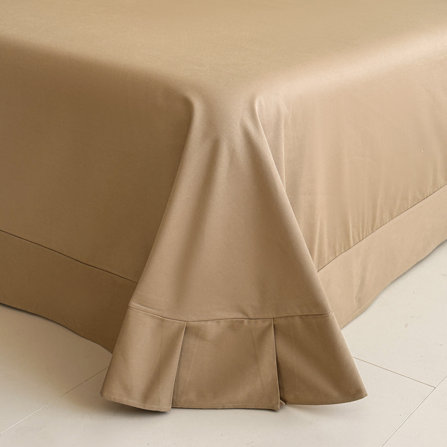 Baumwoll-Bettwäsche-Set, 4-teilig, mit Bären-Stickerei