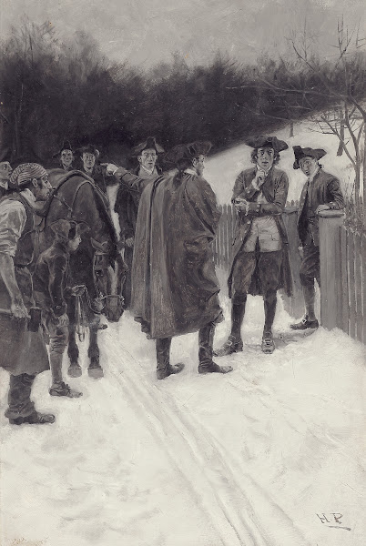 Paul Revere Bringing News to Sullivan 1886
