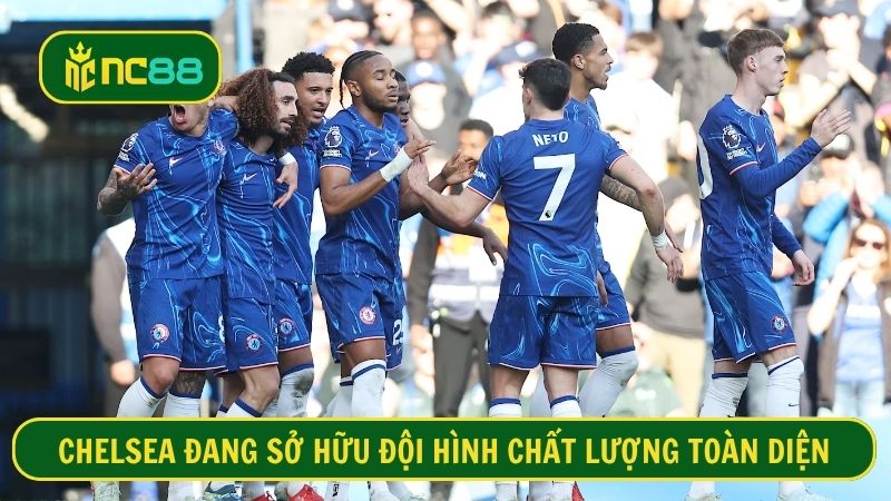Chelsea có lợi thế về chất lượng đội hình so với Sunderland