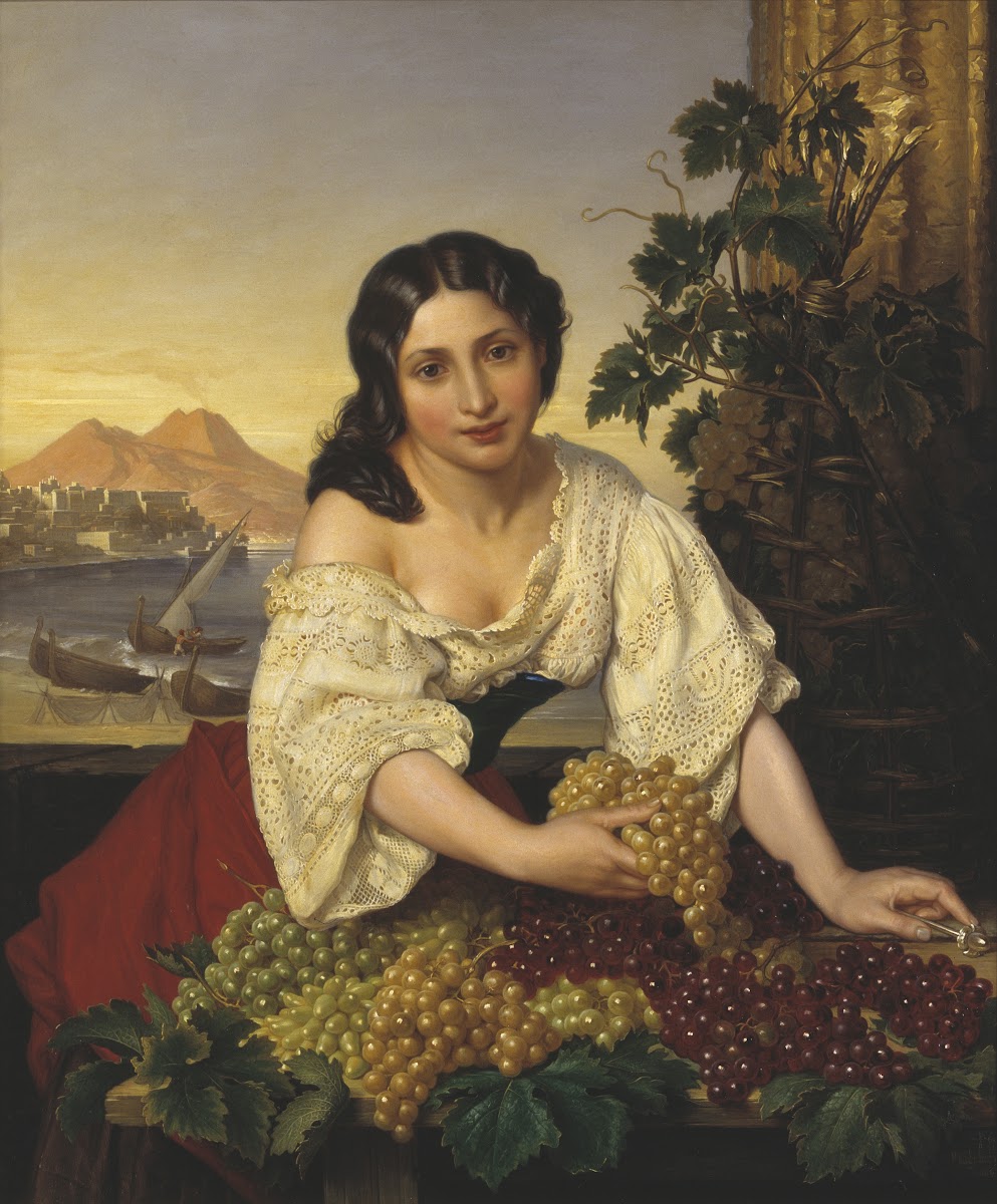 Italian Fruit Seller 1865