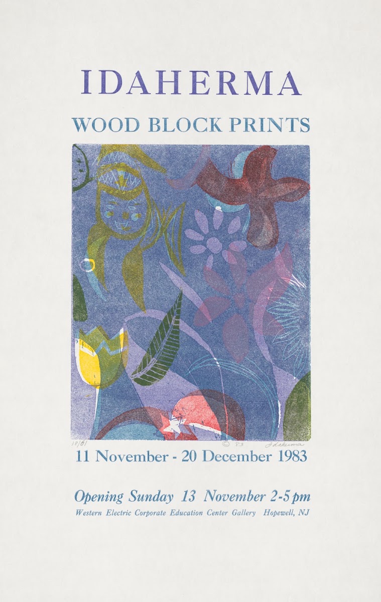 Idaherma Wood Block Prints 1983