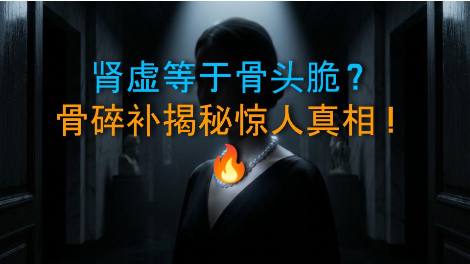肾虚等于骨头脆？骨碎补揭秘惊人真相！🔥