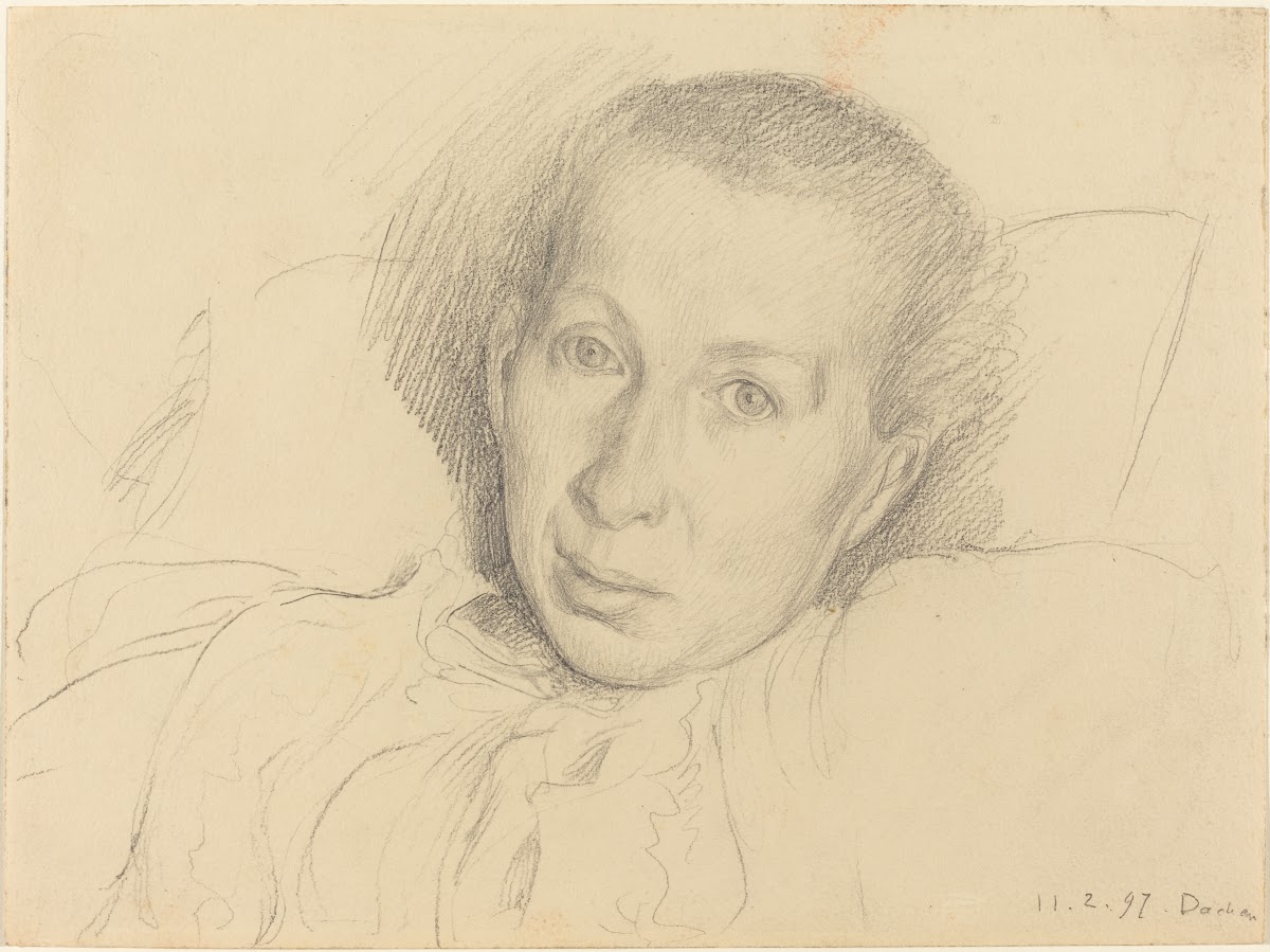 The Artists Sister Marie von Kalckreuth 1897