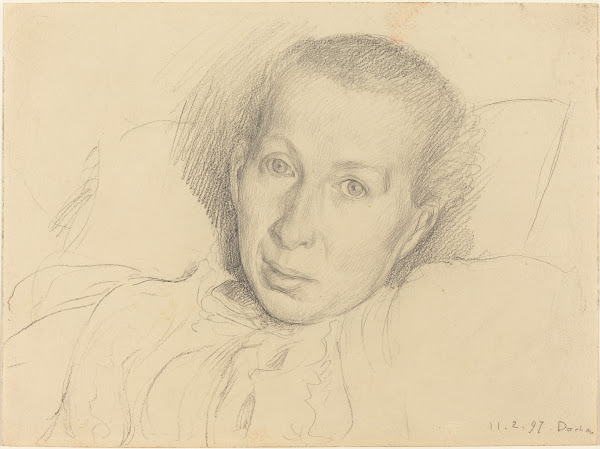 The Artists Sister Marie von Kalckreuth 1897