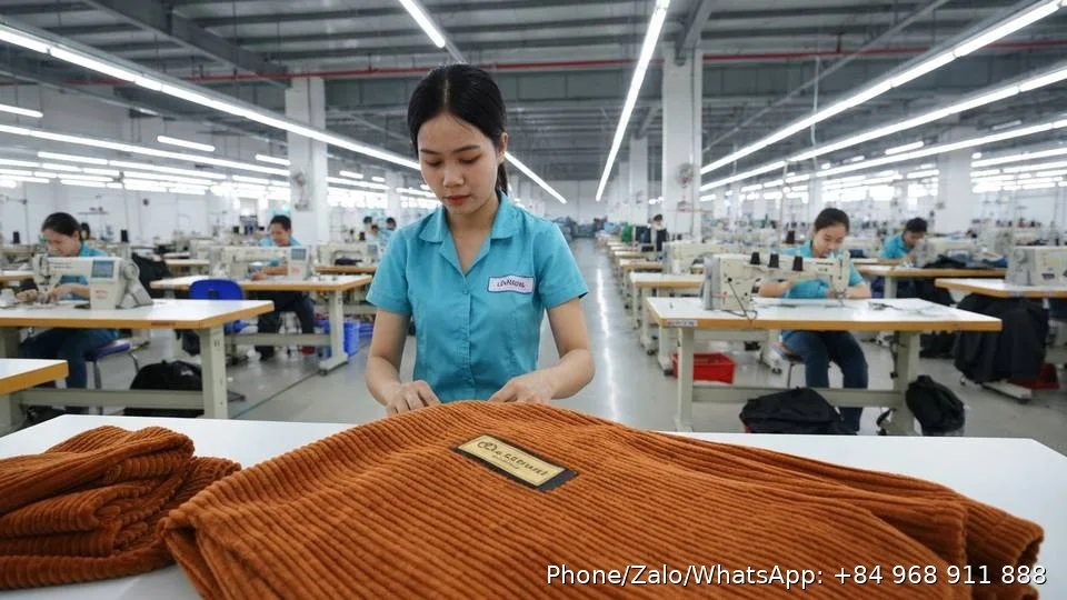 Corduroy Fabric Manufacturer - Gold Garment Vietnam