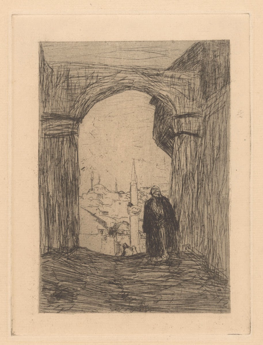 Poort in Constantinopel 1889