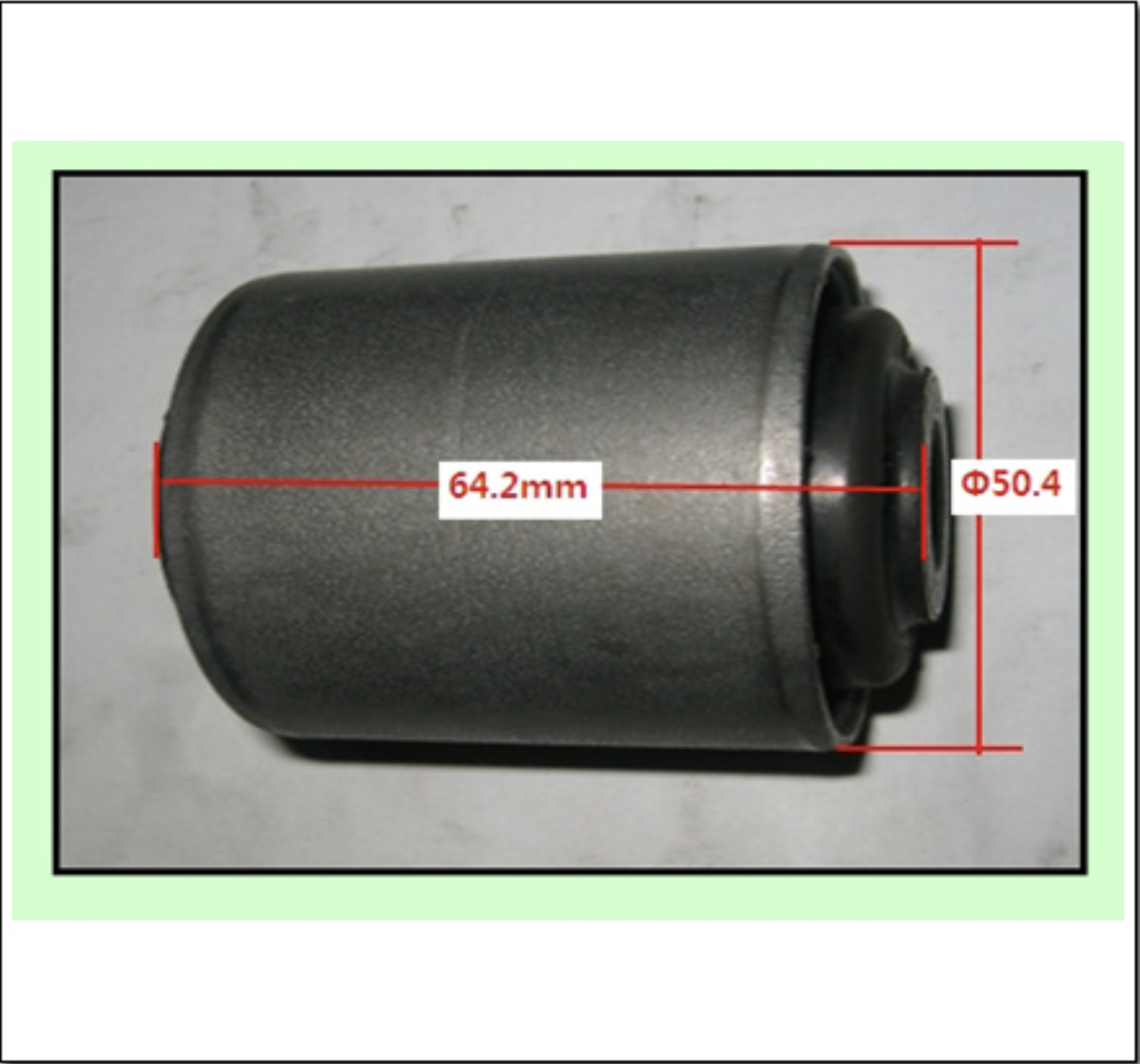 BUSH-ARM RR LWR უკანა სავალი ნაწილის მილისა (ვტულკა)