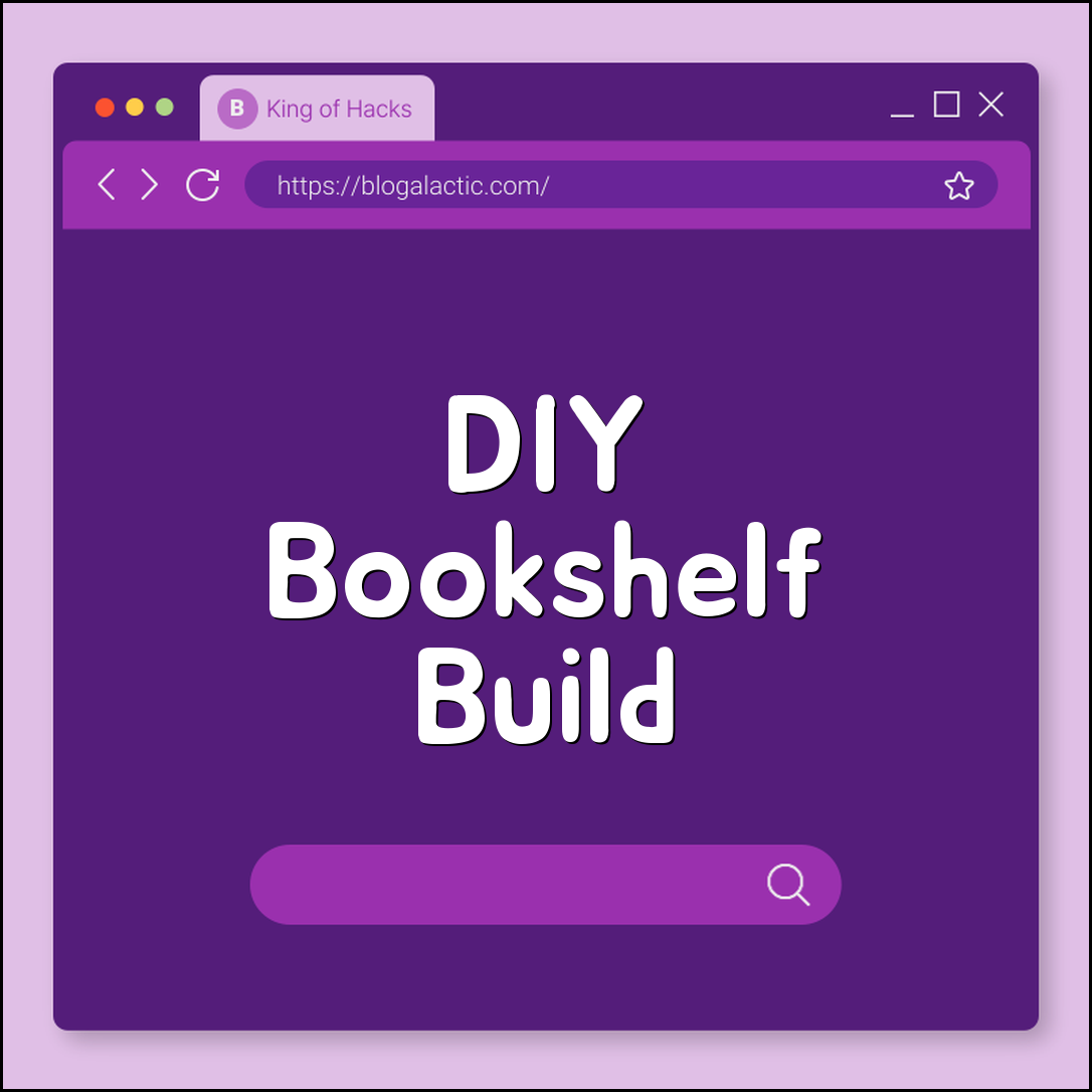 DIY bookshelf building guide (materials, tools, design)