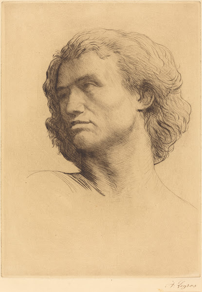 Head of a Man Tete dhomme 1877