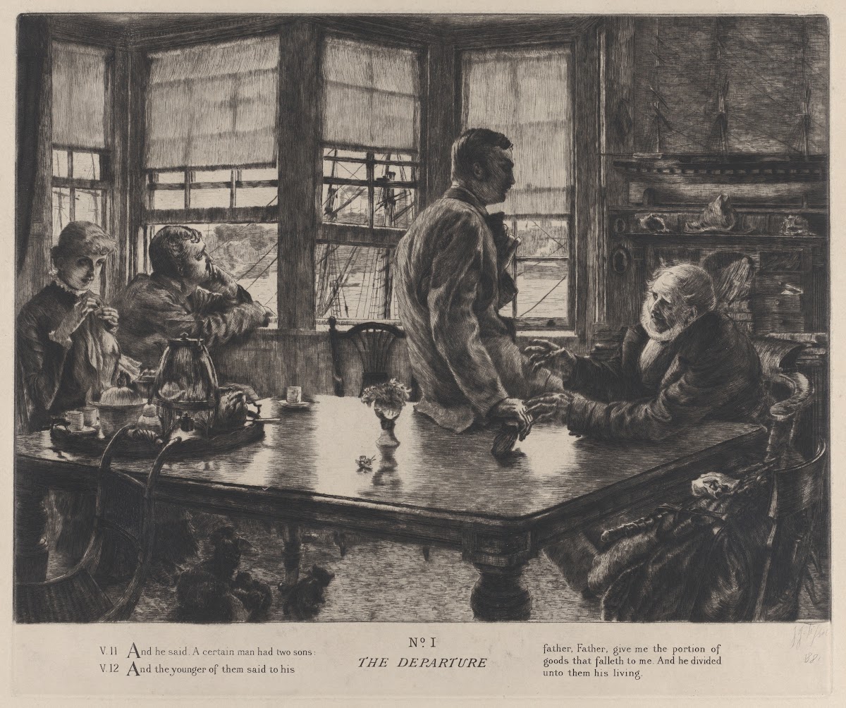 The Parable of the Prodigal Son The Departure No 1 1882