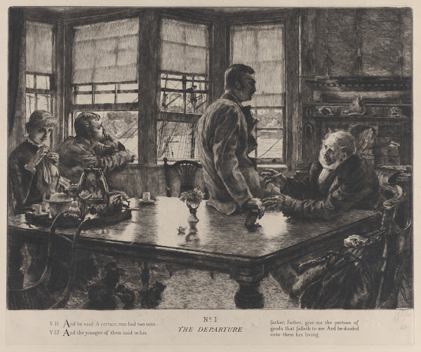 The Parable of the Prodigal Son The Departure No 1 1882